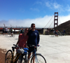 Heather's Birthday Bike Ride Across the GGB